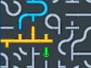 Juego Conecte el rompecabezas de agua de las tuberías  en línea