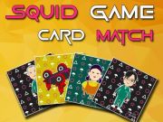Juego Partido de la tarjeta de memoria del juego de calamar  en línea