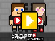 Juego Youtuber minecraft 2 jugador  en línea