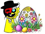 Juego Coloración de Pascua de Sprunki  en línea