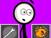 Juego Stickman eligiendo acciones  en línea