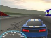 Juego Conducir coche azul  en línea