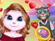 Juego Kitty pareja encantadora San Valentín  en línea