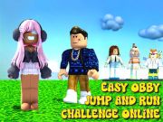 Juego Easy OBBy Jump and Run Challenge Online  en línea