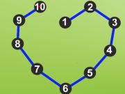 Juego Formas con puntos  en línea