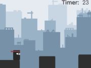 Juego Ninja de la azotea  en línea