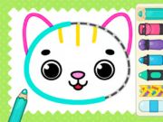 Juego Libro para colorear: mi gato  en línea