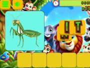 Juego Animales de palabras para niños  en línea