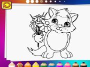 Juego Divertida aventura para colorear para niños  en línea