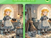 Juego Encuentra las diferencias: Cenicienta  en línea