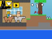 Juego Bebé noob vs bebé obby caballo  en línea