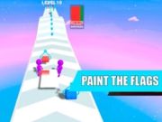 Juego Pintar las banderas  en línea