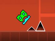 Juego Salto de tablero de geometría  en línea