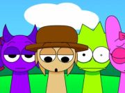 Juego Sprunki Pyramixed - Animaciones terminadas  en línea