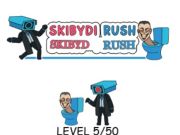 Juego Skibydi Rush  en línea