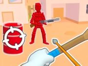 Juego Stickman Archer disparando flechas en los rojos  en línea