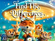 Juego Encuentra las diferencias: Fox Friendly  en línea