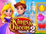 Juego Kings y Queens Match 2  en línea