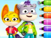 Juego Libro para colorear: casos de criaturas  en línea