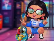 Juego Elegante chica de hip hop  en línea