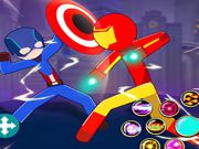 Juego Pelea de héroe de palo  en línea