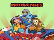 Juego Páginas para colorear de motocicletas  en línea