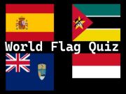Juego Cuestionario de bandera mundial  en línea