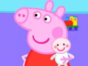 Juego Rompecabezas: peppa cerdo nuevo bebé  en línea