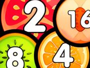 Juego Fusionar Balls Shooter 2048 Conecte frutas  en línea