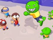Juego Multitud zombie y fusión  en línea