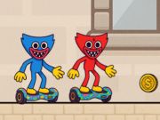 Juego Hugli Wugli rojo y azul  en línea