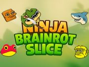 Juego Ninja Brainrot Slice  en línea