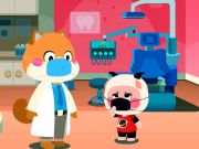 Juego Cuidado dentista de panda baby  en línea