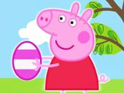 Juego Rompecabezas: huevos de Pascua Peppa Pig  en línea