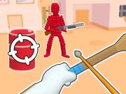 Juego Stickman Archer: disparando flechas en los rojos  en línea