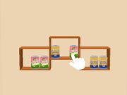 Juego Clasificar el rompecabezas de productos 3D  en línea
