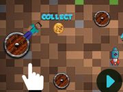 Juego MineBlock gire y vuela aventura  en línea