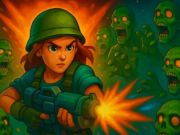 Juego Defensa automática de zombis  en línea
