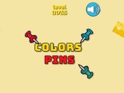 Juego Alfileres de colores en línea