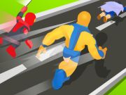 Juego Carrera de cambio de transformación de superhéroes en línea