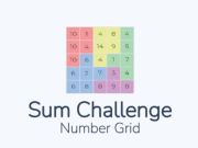 Juego Cuadrícula de número de desafío de suma en línea