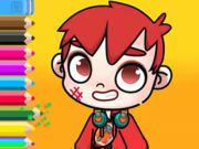 Juego Libro para colorear: Avatar World Schoolboy en línea