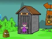 Juego Rescate de chicas de belleza morada en línea