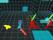 Juego Stickman Neon Sword Fighting en línea