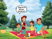 Juego Familia turística Pet extraña en línea
