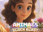 Juego Animales Block Blast en línea