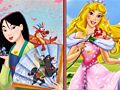 Juego Mulan y Aurora en línea