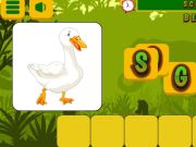 Juego Animales de palabras para niños en línea