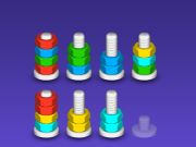 Juego Ordenar rompecabezas - tuercas y pernos en línea