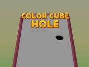 Juego Agujero de cubo de color en línea
